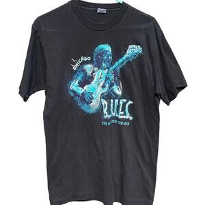 Chicago Blues Festival Vintage 1995 BB King black t-shirt Size Large